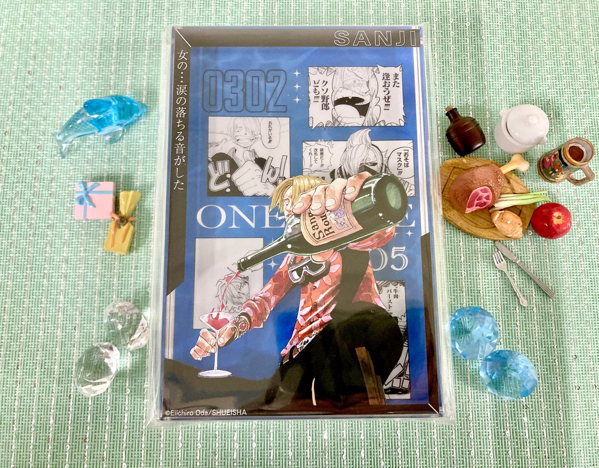 新商品】原画商品 『ONE PIECE』 アクリルブロック”HEROES