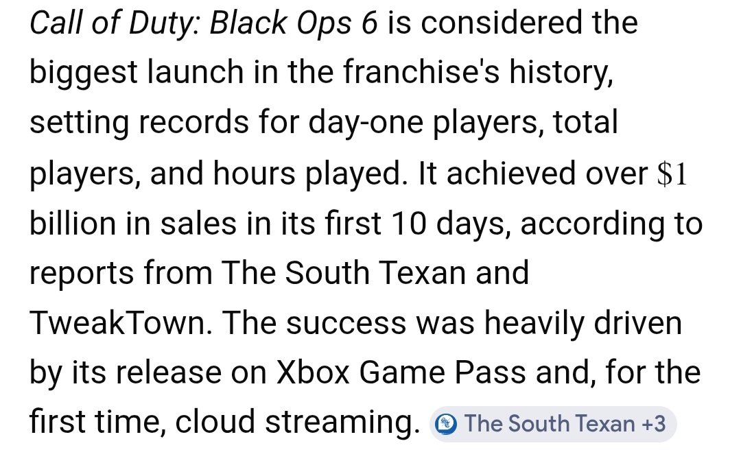 MrboomstickXL's tweet image. So, let me present the ACTUAL numbers for #BlackOps6......