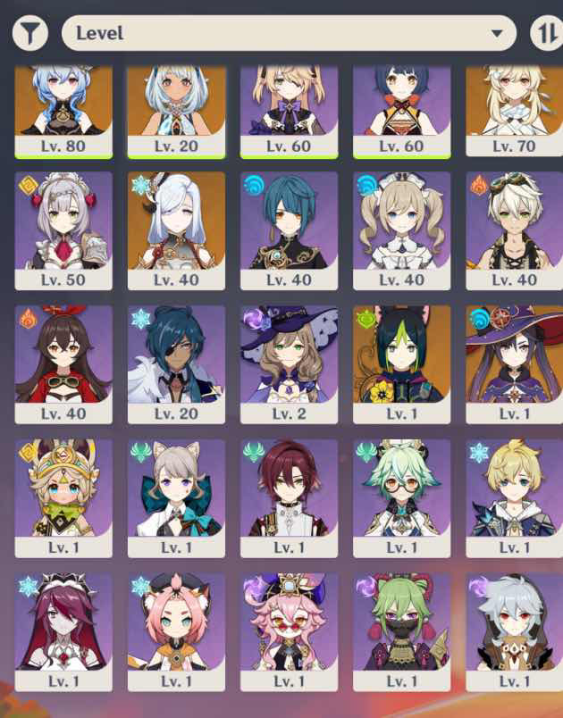 Account Progress since 5.0 (4th screenshot was taken September 17th, 2024), All endgame modes have been cleared - Fearless, Lunar Mode Theatre, and 36* abyss. 
First Fearless clear - 5.8
Every single lunar theatre since release has been cleared
First abyss 36* - 5.3