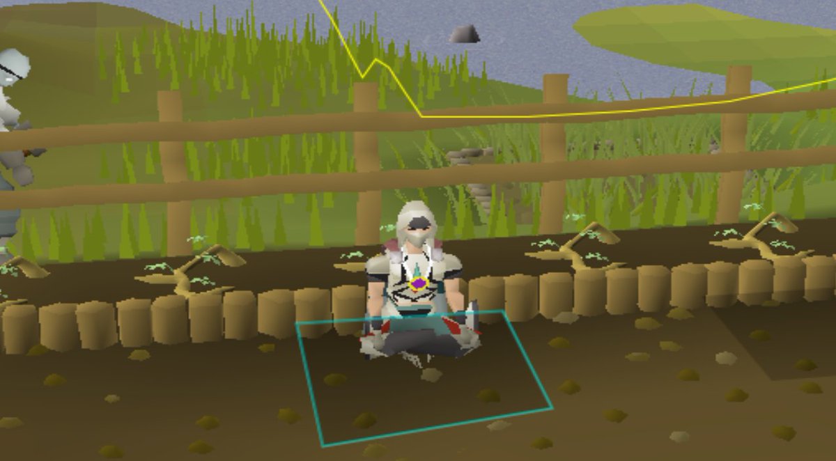 Watching my Harmony Island Watermelons so they don't die... #osrs #ironman