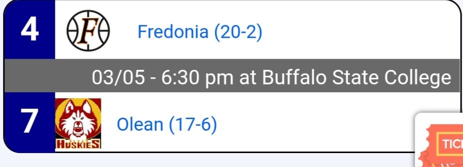 wnyhoopmania's tweet photo. Section VI
 Class A2 Championship 

The Stage is Set!! https://t.co/zS4DVh8GcU