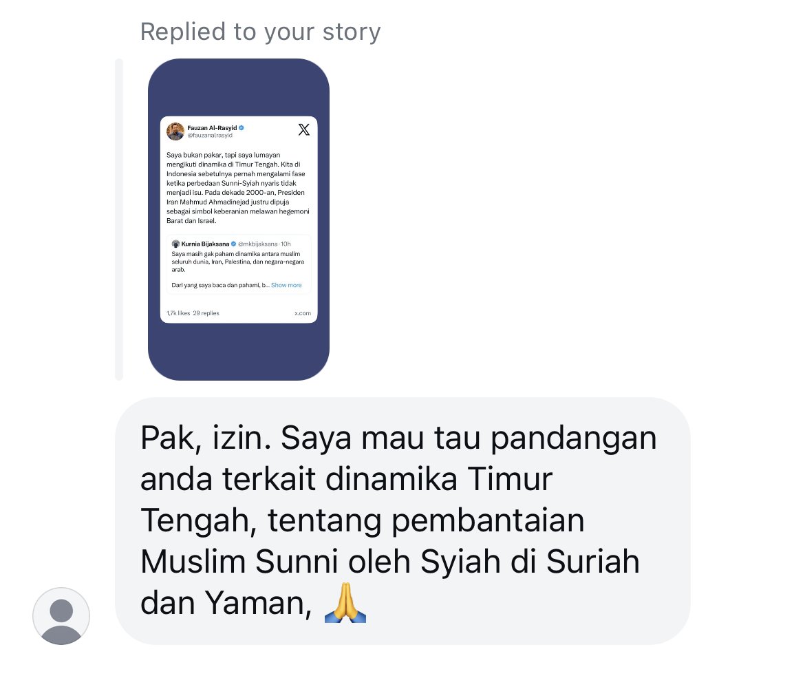 Saya mau menekankan sekali lagi bahwa saya bukan pakar, tapi saya cukup mengikuti dinamika di Timur Tengah, khususnya sejak Arab Spring. Siapa pun bisa sepakat atau tidak sepakat dengan pandangan saya. Bagaimanapun, izinkan saya berbagi pandangan.