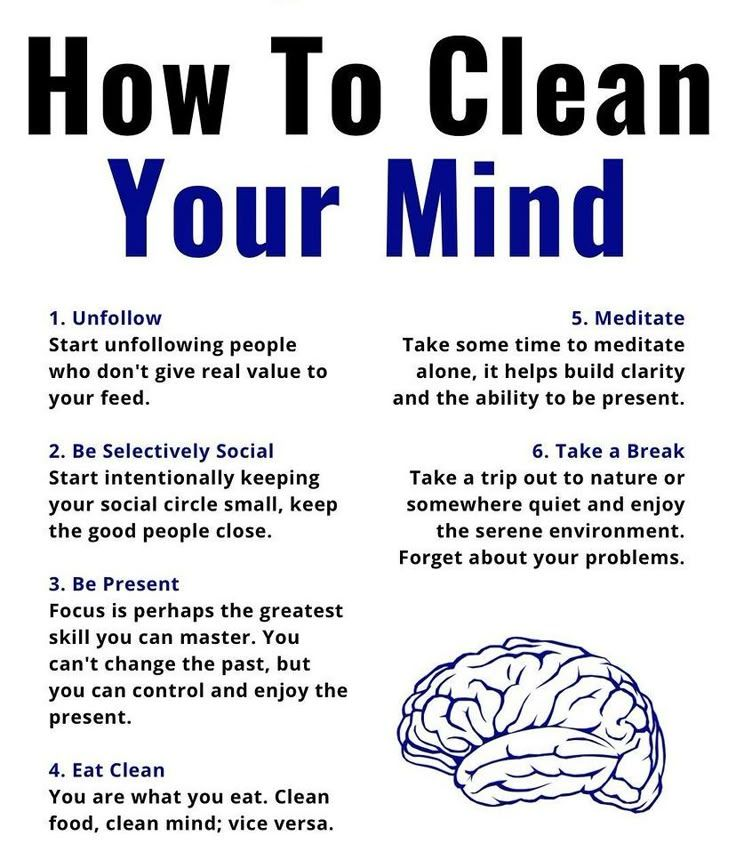 How To Clean Your Mind