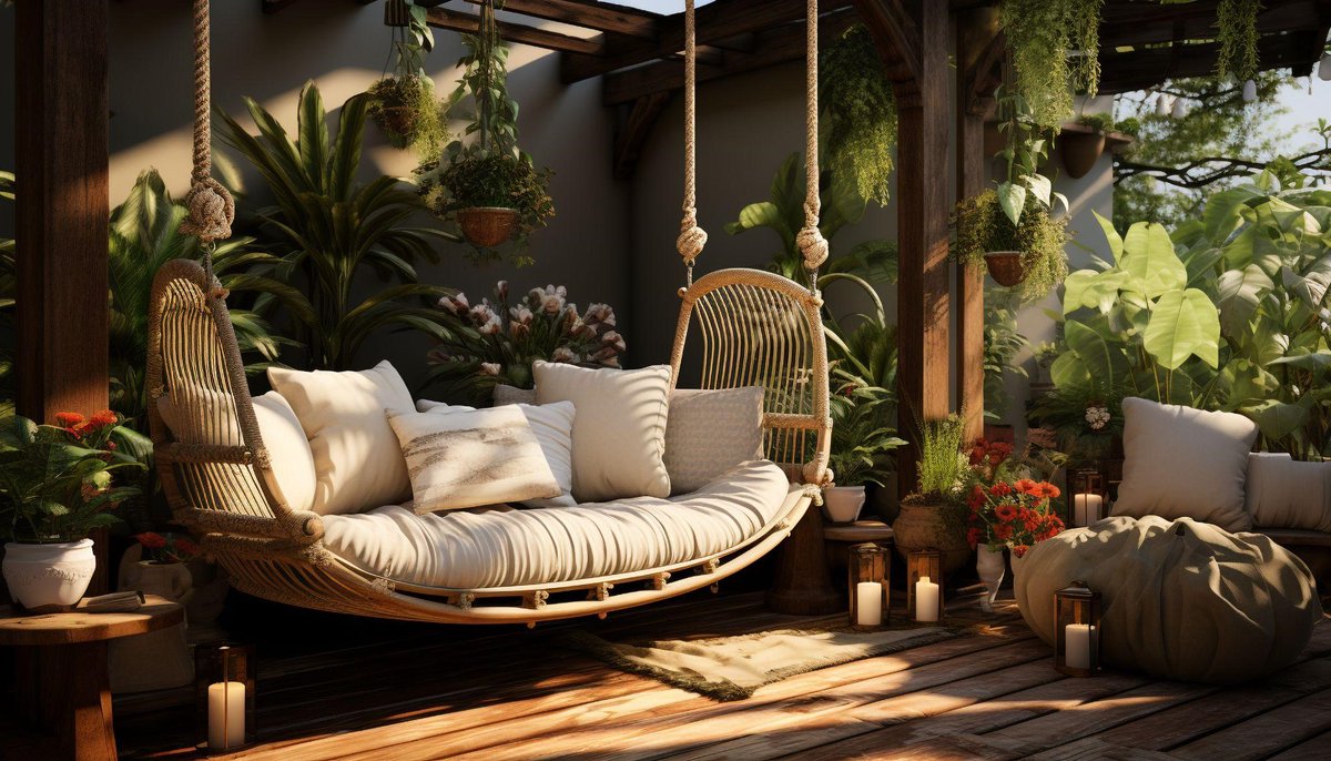 TheLemeDecor's tweet image. Rustic terrace decoration ideas use natural wood, textured fabrics, greenery, and warm lighting to create a cozy, inviting outdoor space perfect for relaxing or entertaining.

#TerraceDesign #RusticInteriors #OutdoorLiving #HomeDecor #CozySpaces #InteriorDesign #HomeInspiration