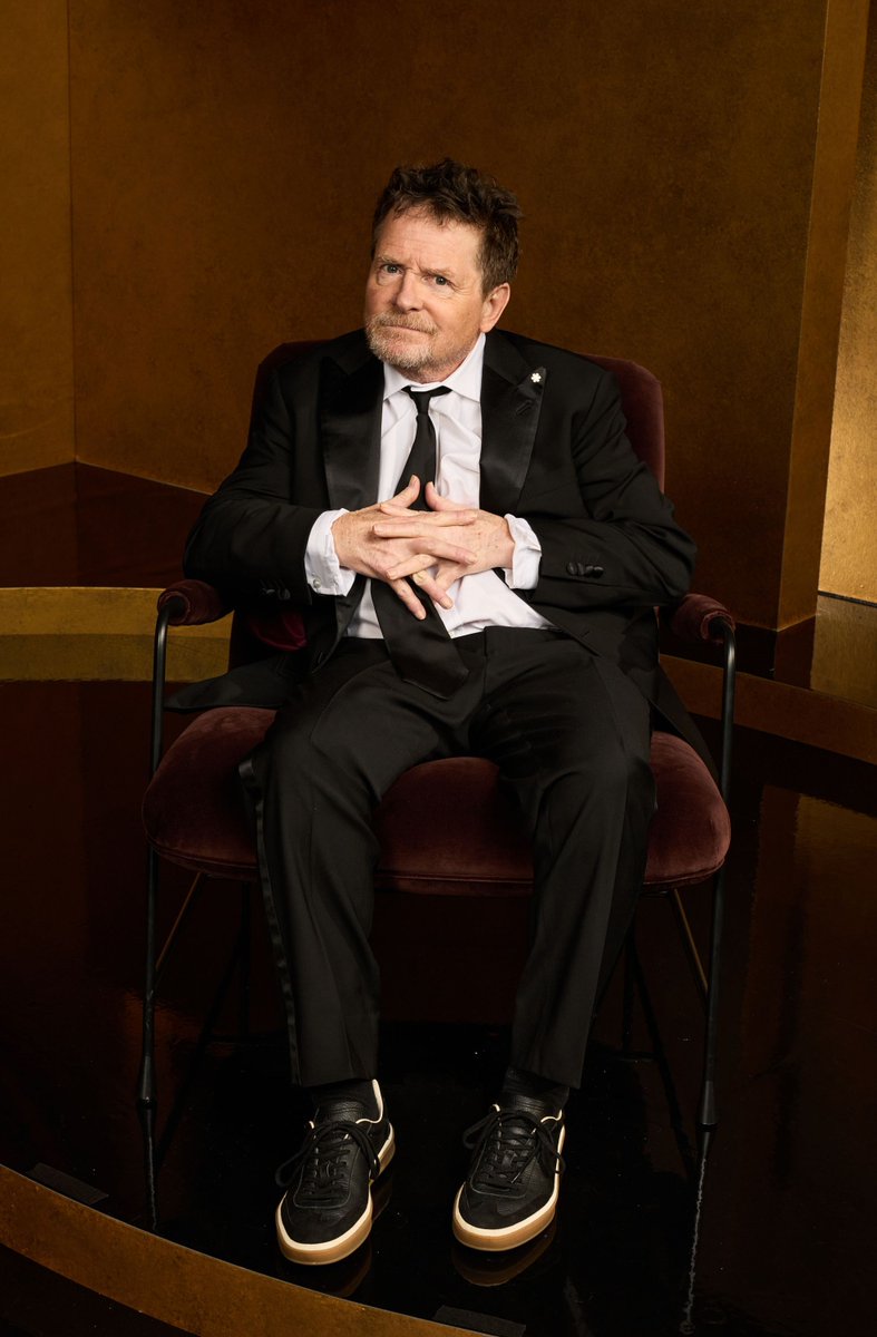 A father and an actor. Michael J. Fox 👏