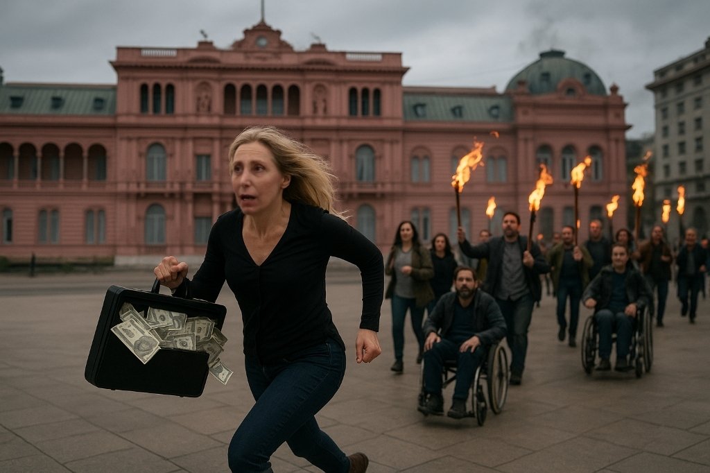 El colmo de la caradurez : Milei se queja de los políticos que piden coimas a empresarios .
Y el 3% de Karina ? 

#cadenanacional