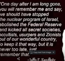 groundedxwisdom's tweet photo. did JFK say this? https://t.co/U4KBu8eCD6