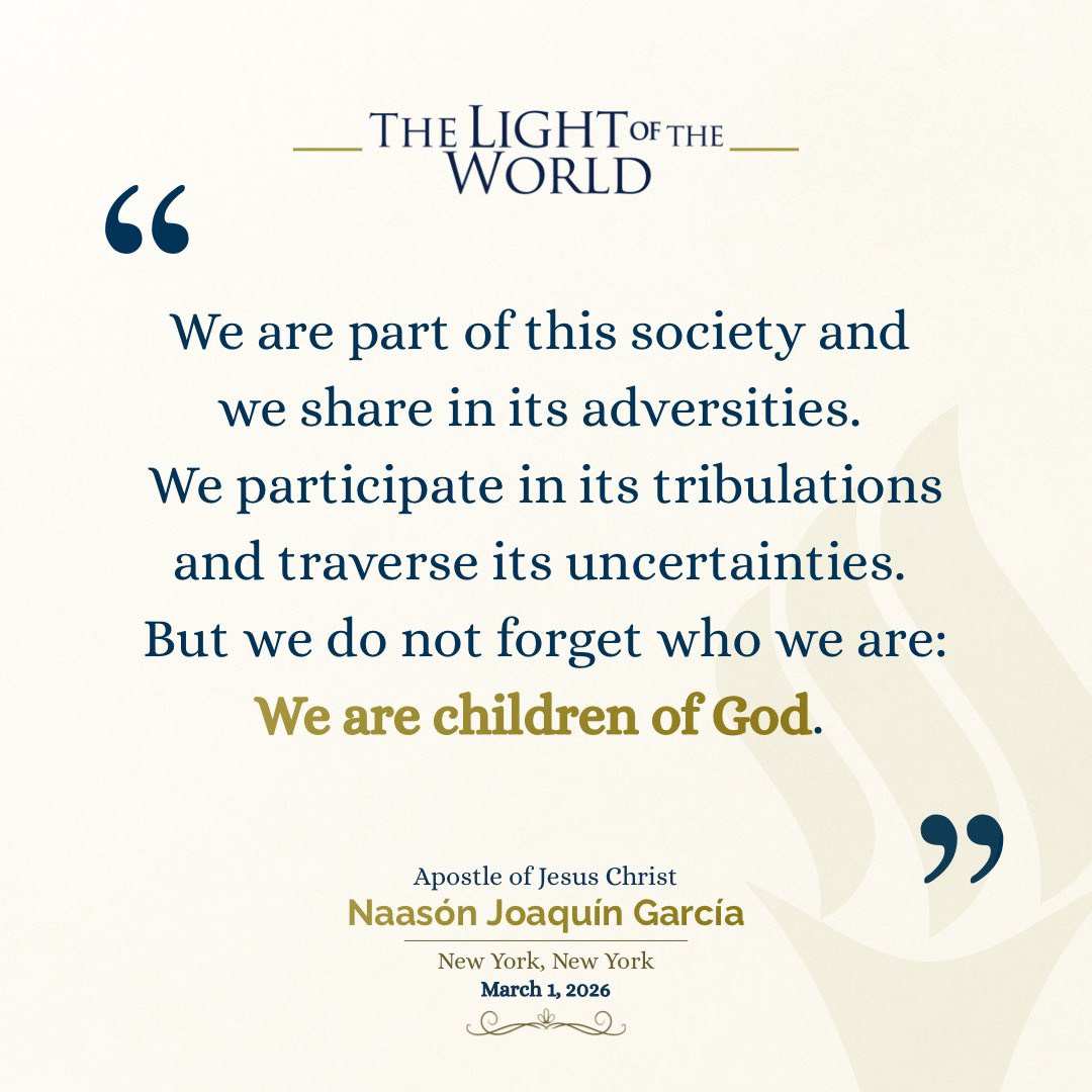 The Light of the World tweet media
