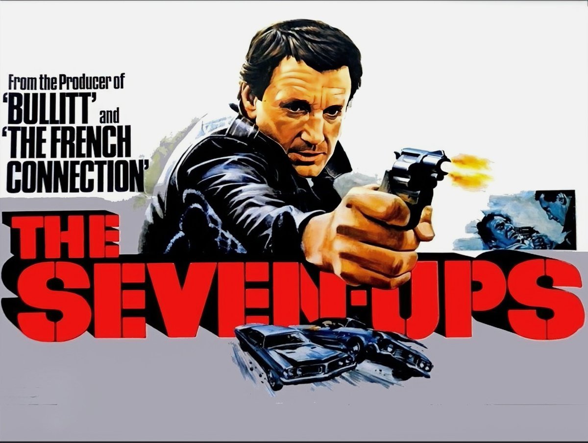 THE SEVEN-UPS [1973]
Directed by Philip D'Antoni

This is an excellent, gritty action thriller that doesn't get mentioned a whole lot. It has French Connection / Dirty Harry vibes, featuring a strong performance from Roy Scheider two years before JAWS [1975].