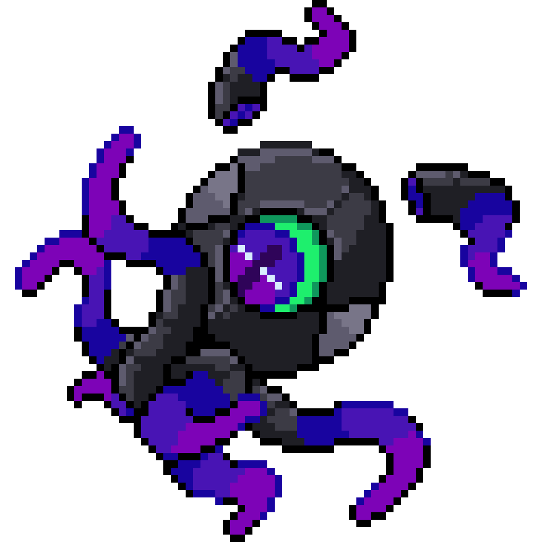 Verishade's tweet photo. Working on a new Pokemon TTRPG campaign that I also intend to push into being it's own creature collector later. Here's some fun designs! It's all sci fi themed :> https://t.co/bx6g6TzGDV