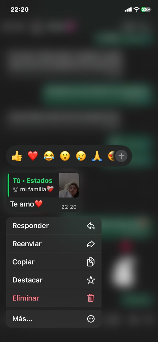 mi mami me contesta todos los estados si claro🥹