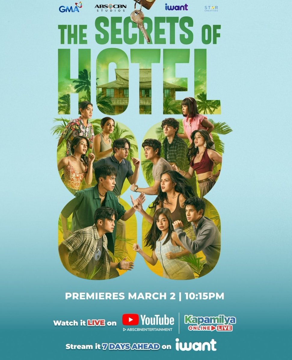 PrincessFrance's tweet photo. #TheSecretsOfHotel88 Free TV and YouTube premiere TONIGHT na! 

9:35PM on GMA Prime
10:15PM on Kapamilya Online LIVE

@StarCreativesTV https://t.co/nftW2taNHI
