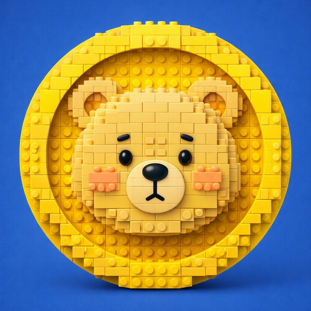 Built brick by brick. 🧱🐻

No shortcuts.
No rush.

Just stacking.