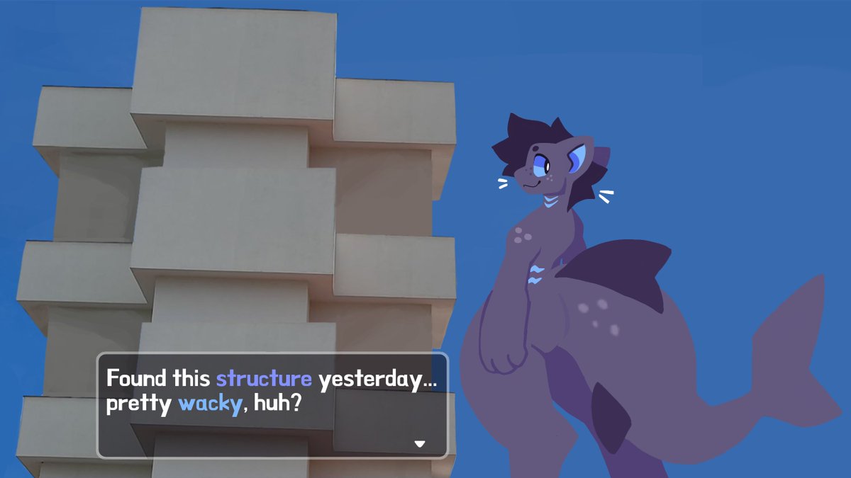 he wants to show you something