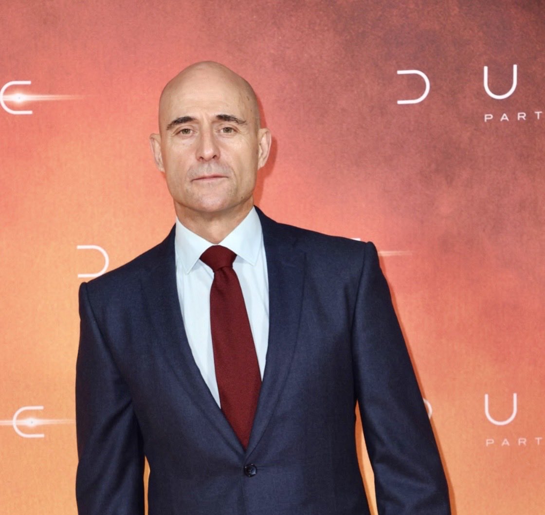 SaddlerFan's tweet image. What I think of when I hear "Dune: Part Two" anniversary: Mark attending the movie's London premiere 🥰 #MarkStrong #DunePartTwo #Dune