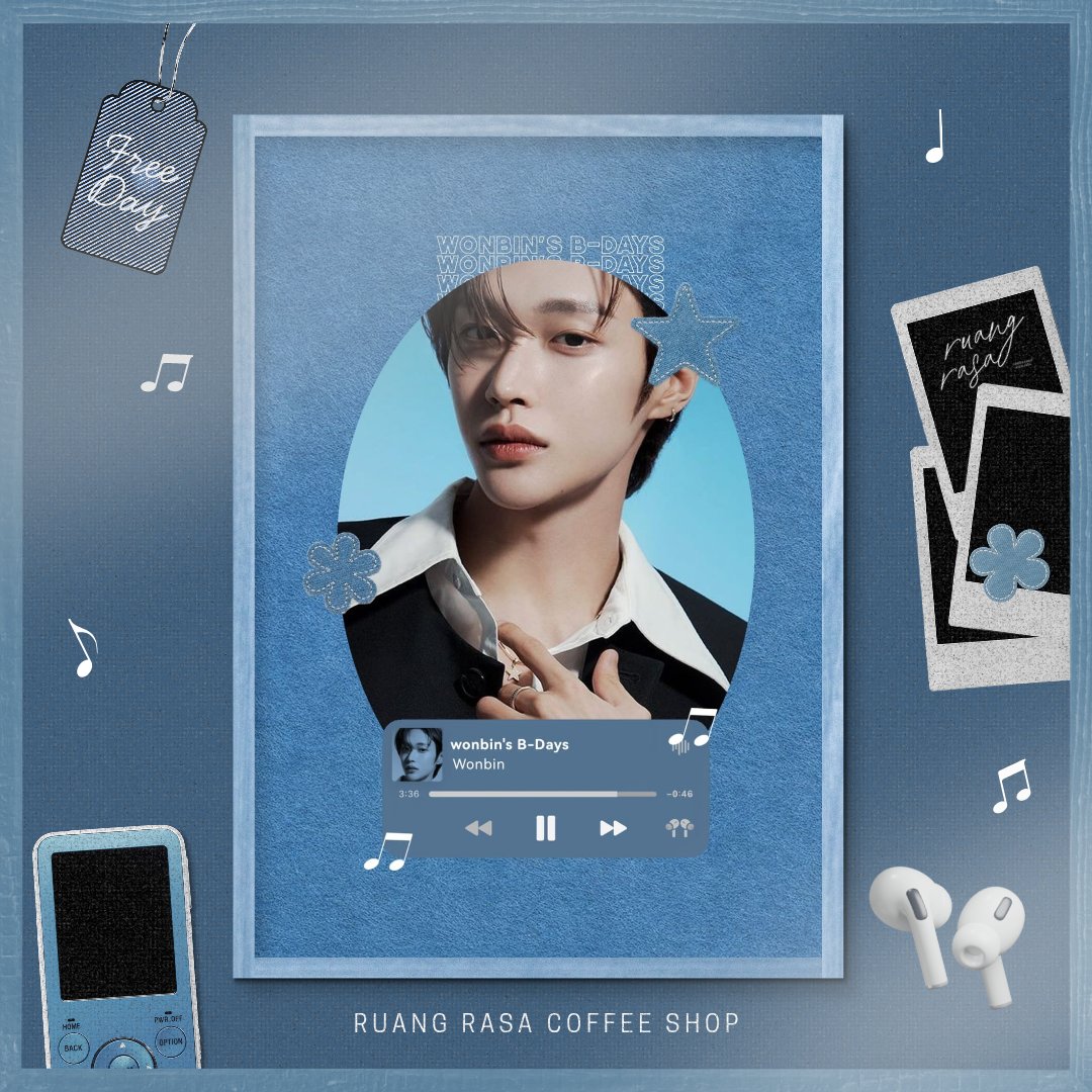 ㅤ
RUANG   RASA :   FREE  DAY  EVENT
✧ 𝑯𝒆𝒍𝒍𝒐 𝟐𝟒, 𝑷𝒍𝒆𝒂𝒔𝒆 𝑻𝒓𝒆𝒂𝒕 𝑾𝒐𝒏𝒃𝒊𝒏 𝑾𝒆𝒍𝒍. ✧

► March  2nd,  2026.
ㅤLet's  celebrate  Wonbin's birthday
ㅤwith  lots   of   tastes   and  warmth
ㅤonly   for   today,   at   Ruang   Rasa.ㅤ
ㅤ