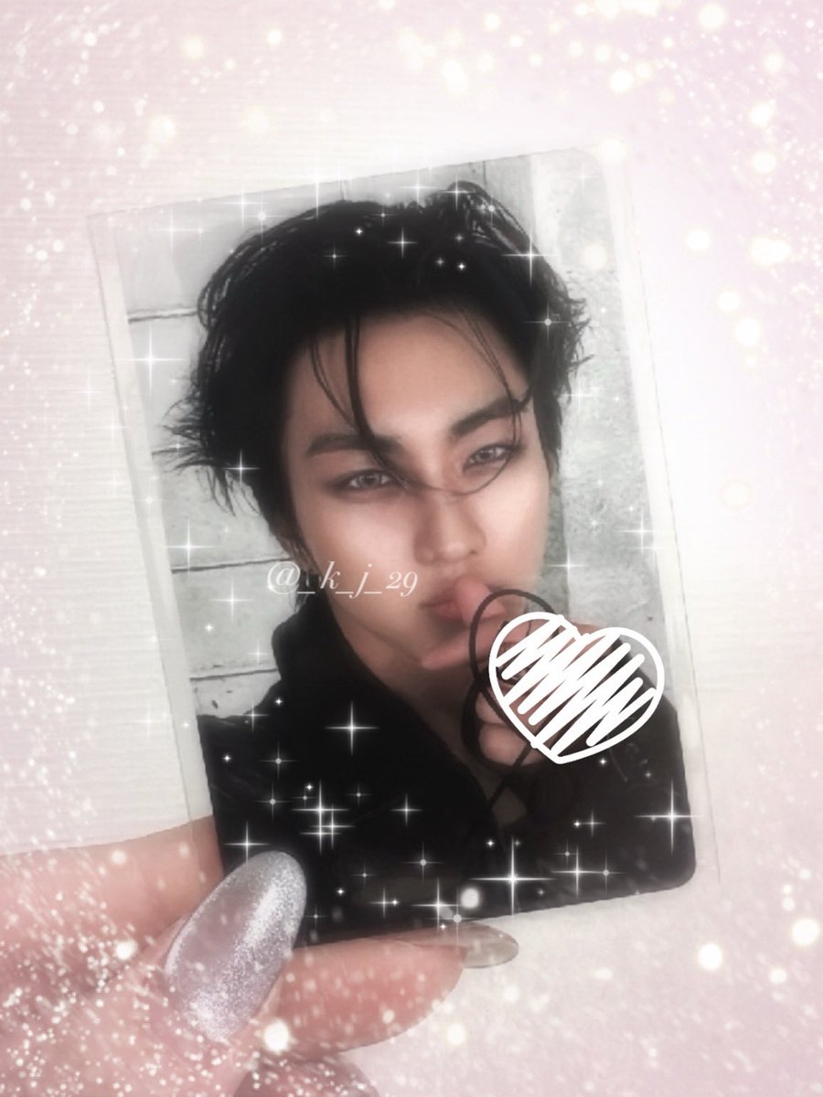 無事に直筆サイン入りポカ届いた🫰 귀엽다〜❤️ 誤送報告もあるから