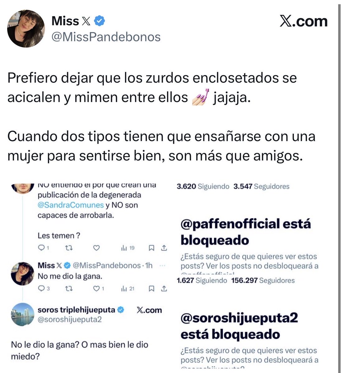 soros triplehijueputa tweet media