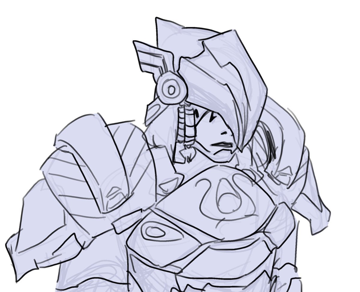 AftermathSeph's tweet photo. I really like drawing Pharah in her old armour, especially with her wadjet showing... https://t.co/LdiFjYbxuV