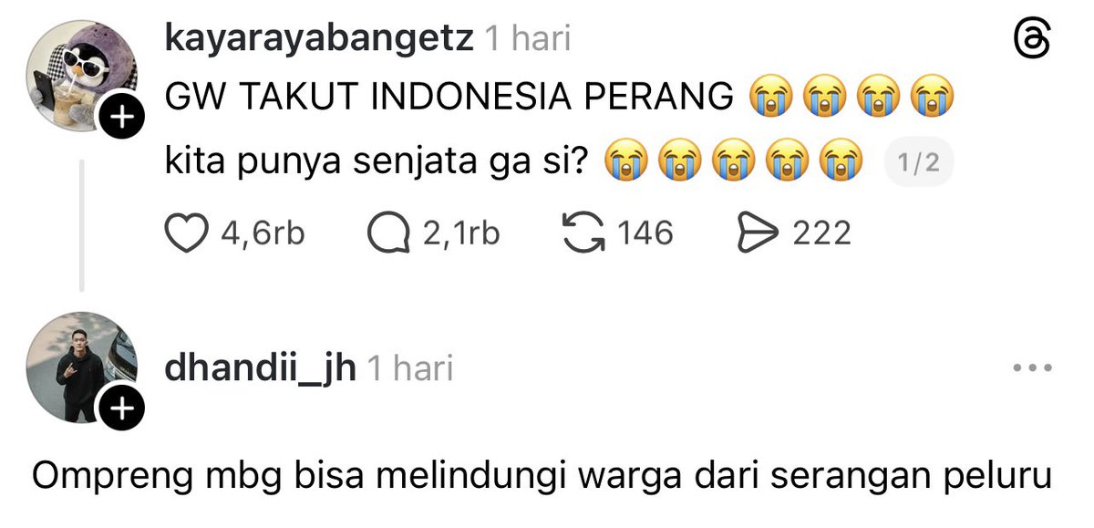 Lucu bgt ajg😭😭