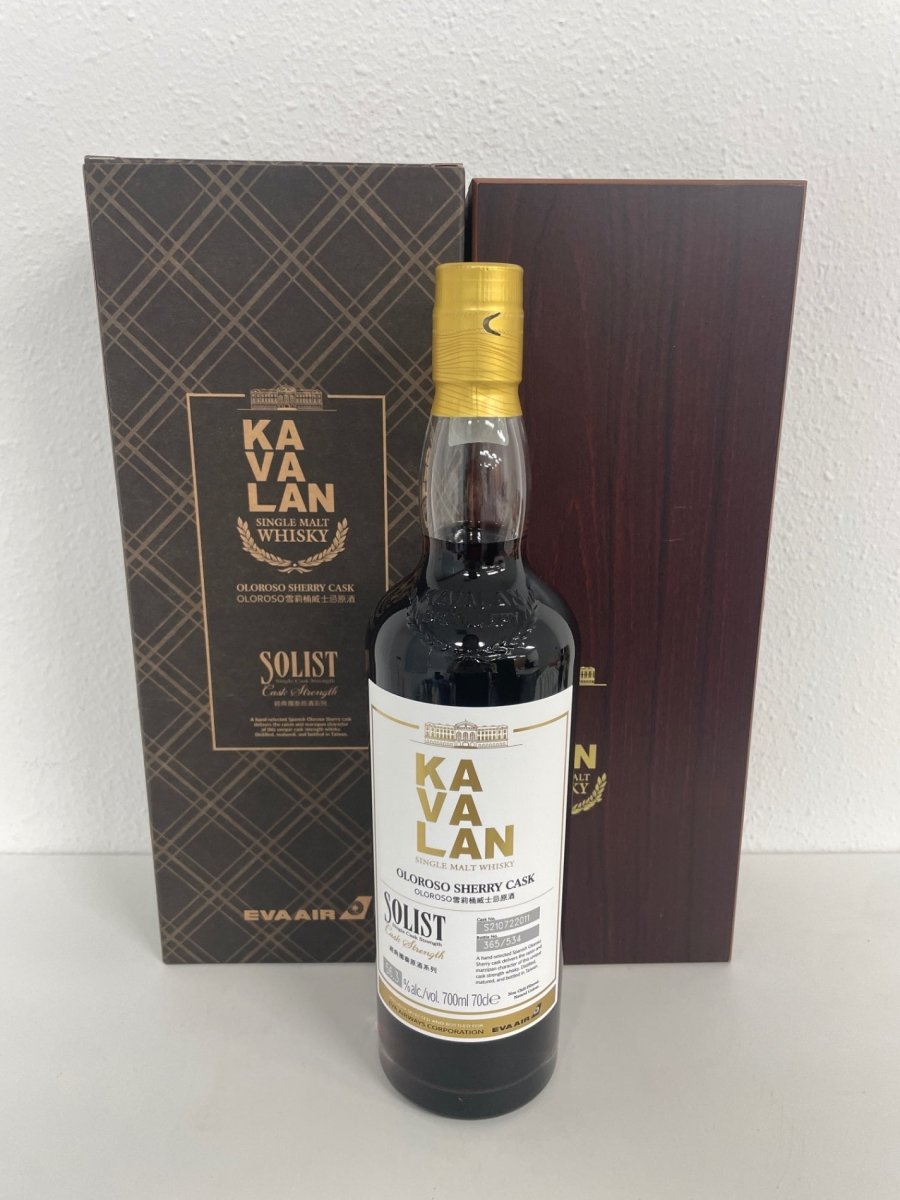 Indulge in the rich flavors of Kavalan Oloroso Sherry Oak Cask