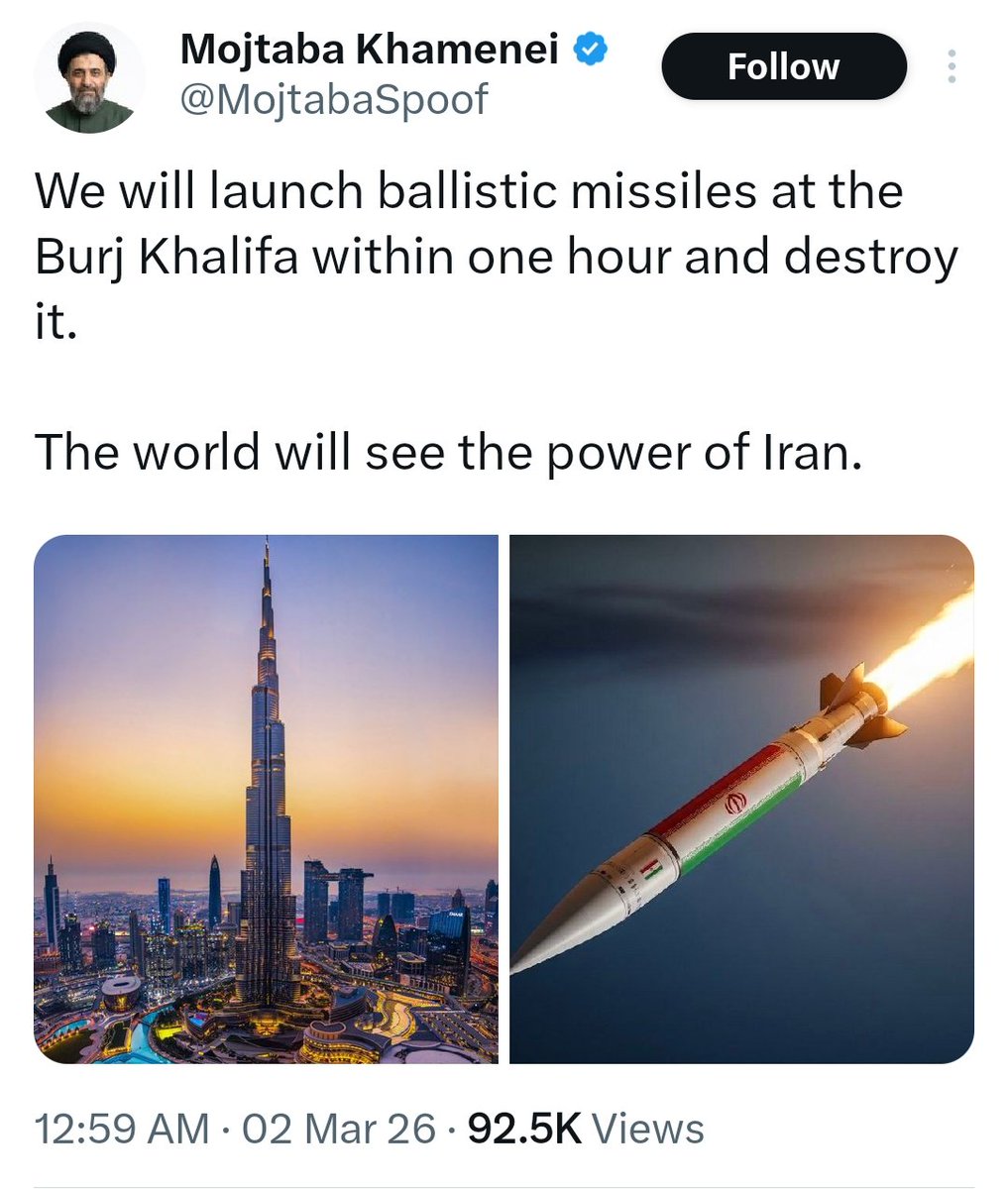 whiteguard123's tweet photo. @Iranmilitary24 Is UAE at war with Iran. Can Muslim countries fight against each other now? 😳 https://t.co/oqo3VCZcTI
