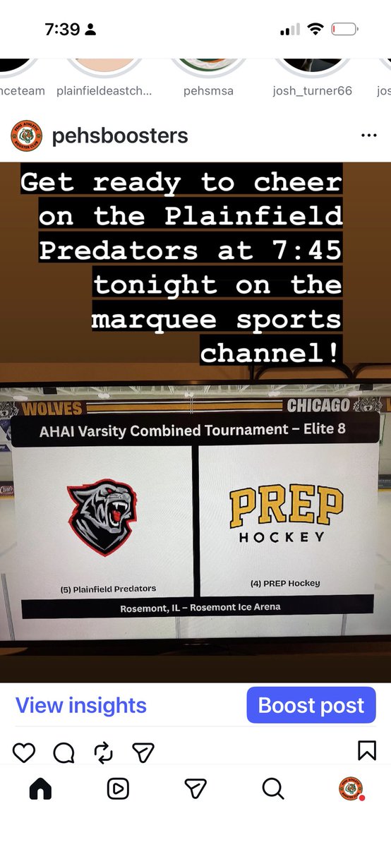 PEHS Boosters tweet media