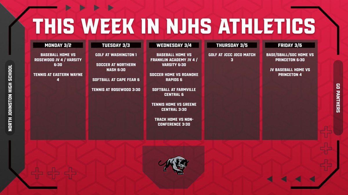 North Johnston High Athletics tweet media