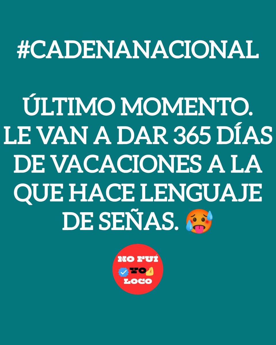 NO FUÍ YO LOCO 🤌 tweet media