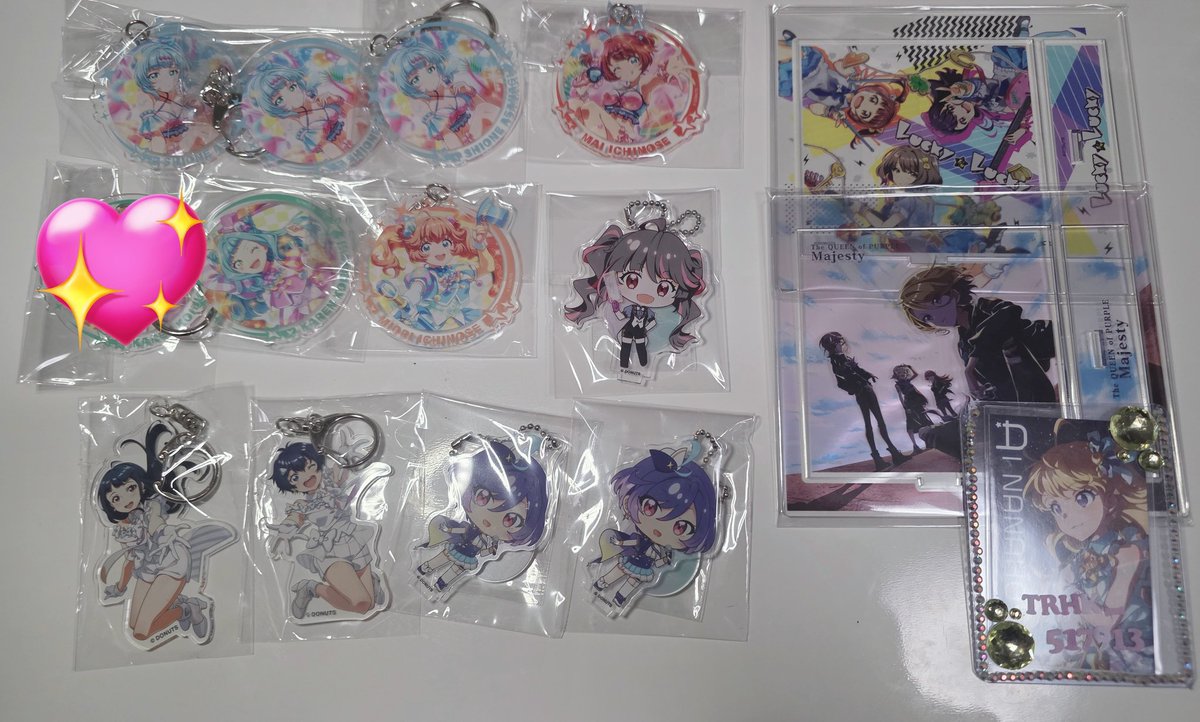【交換・譲渡】ナナシス 

譲→画像1~4

求→同異種  アイ(画像5＞画像外等身のみ)  または~定価(+送料)

金額詳細はALT
郵送でのお取引
C105のみ最優先含む交換
最優先含む場合のみC105買取可