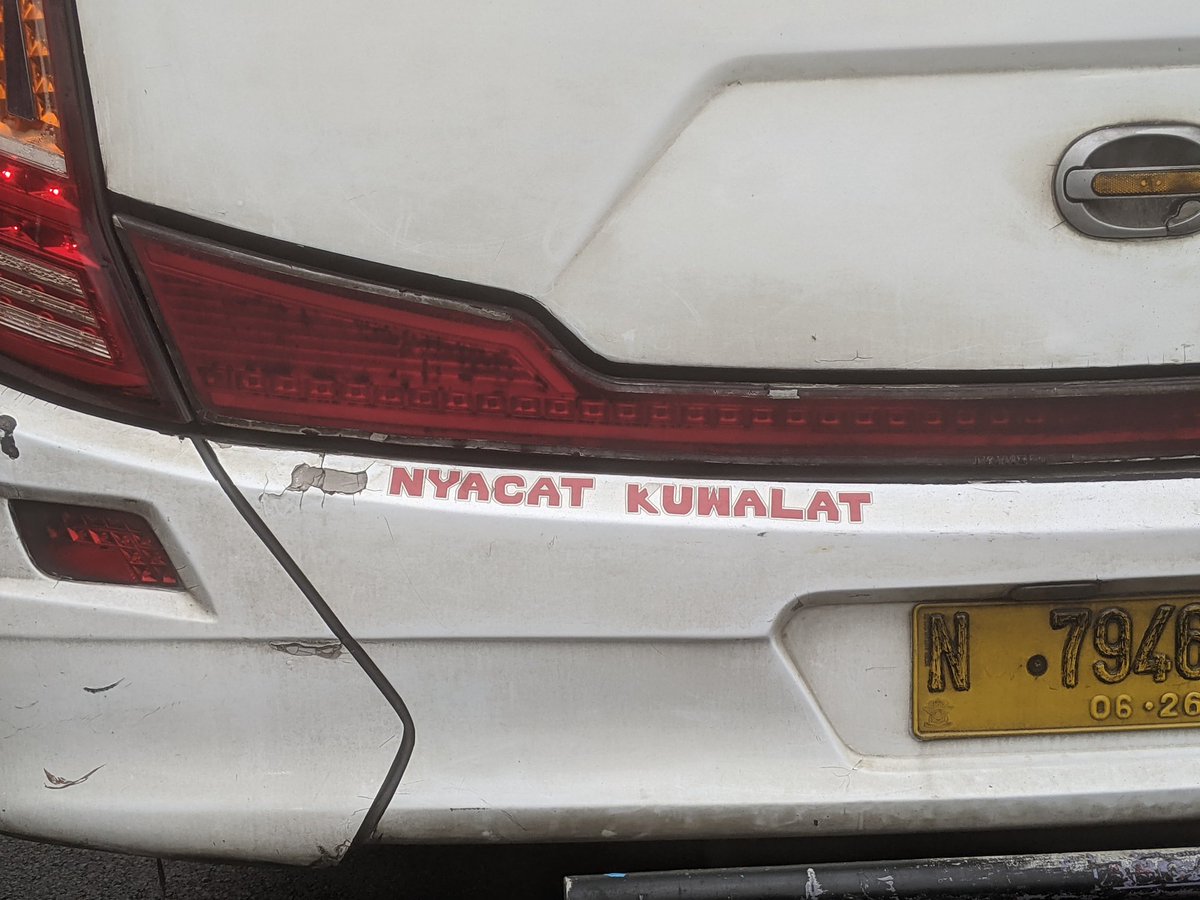 Di dunia ini tidak ada yg sempurna
Maka jangan nyacat, biar tidak kuwalat

Selamat beraktifitas para pejuang keluarga
Sehat² semuaaa 💪