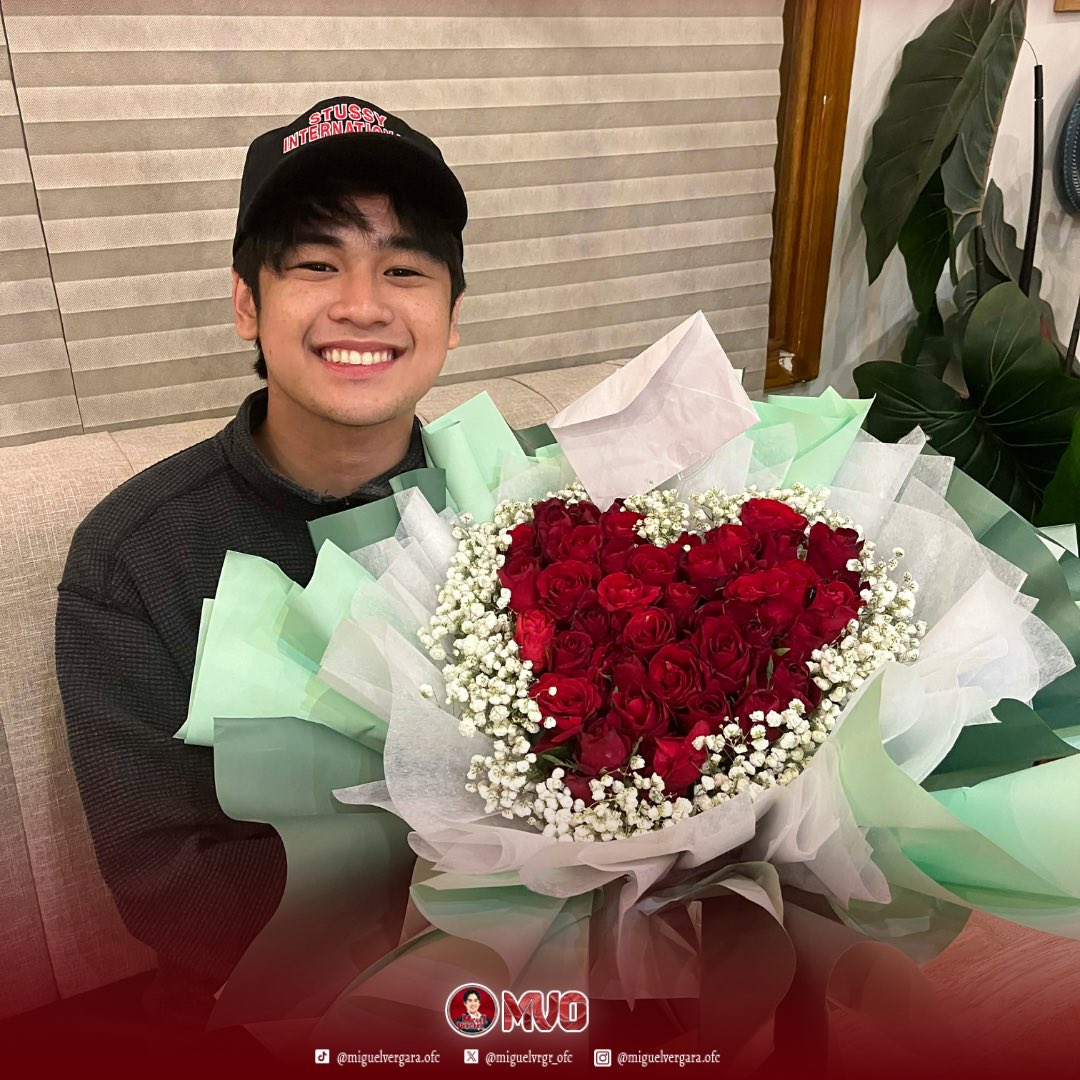 miguelvrgr_ofc's tweet photo. 𝗕𝗢𝗨𝗤𝗨𝗘𝗧 𝗙𝗢𝗥 𝗠𝗜𝗚𝗨𝗘𝗟

Every journey has a story, and yours is one that we will always carry with pride. ✨

𝗖𝗼𝗻𝗴𝗿𝗮𝘁𝘂𝗹𝗮𝘁𝗶𝗼𝗻𝘀, 𝗠𝗶𝗴𝘂𝗲𝗹! Watching you inside the PBB house was such a meaningful experience for all of us. You showed courage in challenges, sincerity in friendships, and a heart that stayed grounded no matter what came your way.

You inspired so many people by simply being real, by choosing kindness, and by standing firm in your values. That genuine smile, that pure energy, and that unwavering faith in yourself made us believe even more in you.

𝗠𝗜𝗚𝗚𝗜𝗘𝗦 will always celebrate your growth, your wins, and even the lessons along the way. This is only the beginning of bigger stages, brighter lights, and dreams turning into reality. We are right here, cheering for you louder every single day. 💚

The bouquet may be made of roses, but the love and pride we have for you blooms endlessly. 🌹

#MiguelVergara #MiggiesOFC