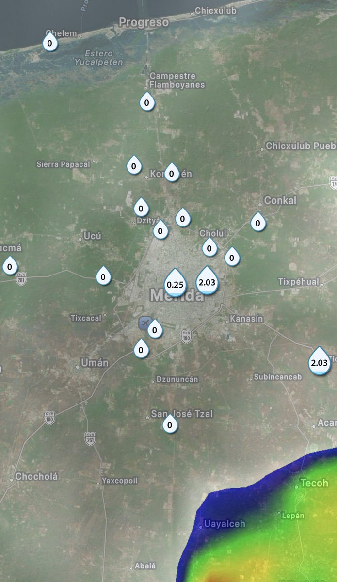 Meteorología Yucatán tweet media