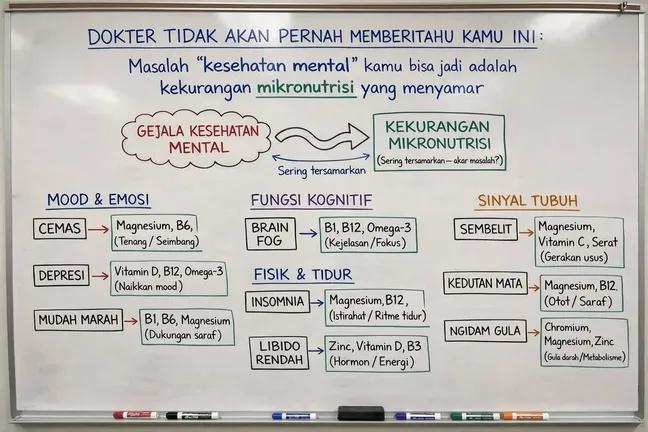Hidup dgn gangguan jiwa di Indonesia:

1. Ke psikiater = gila
2. Depresi = kurang iman
3. Anxiety = banyak drama
4. Ke psikolog = lemah
5. Bipolar = kepribadian ganda
6. Skizofrenia = gangguan jin