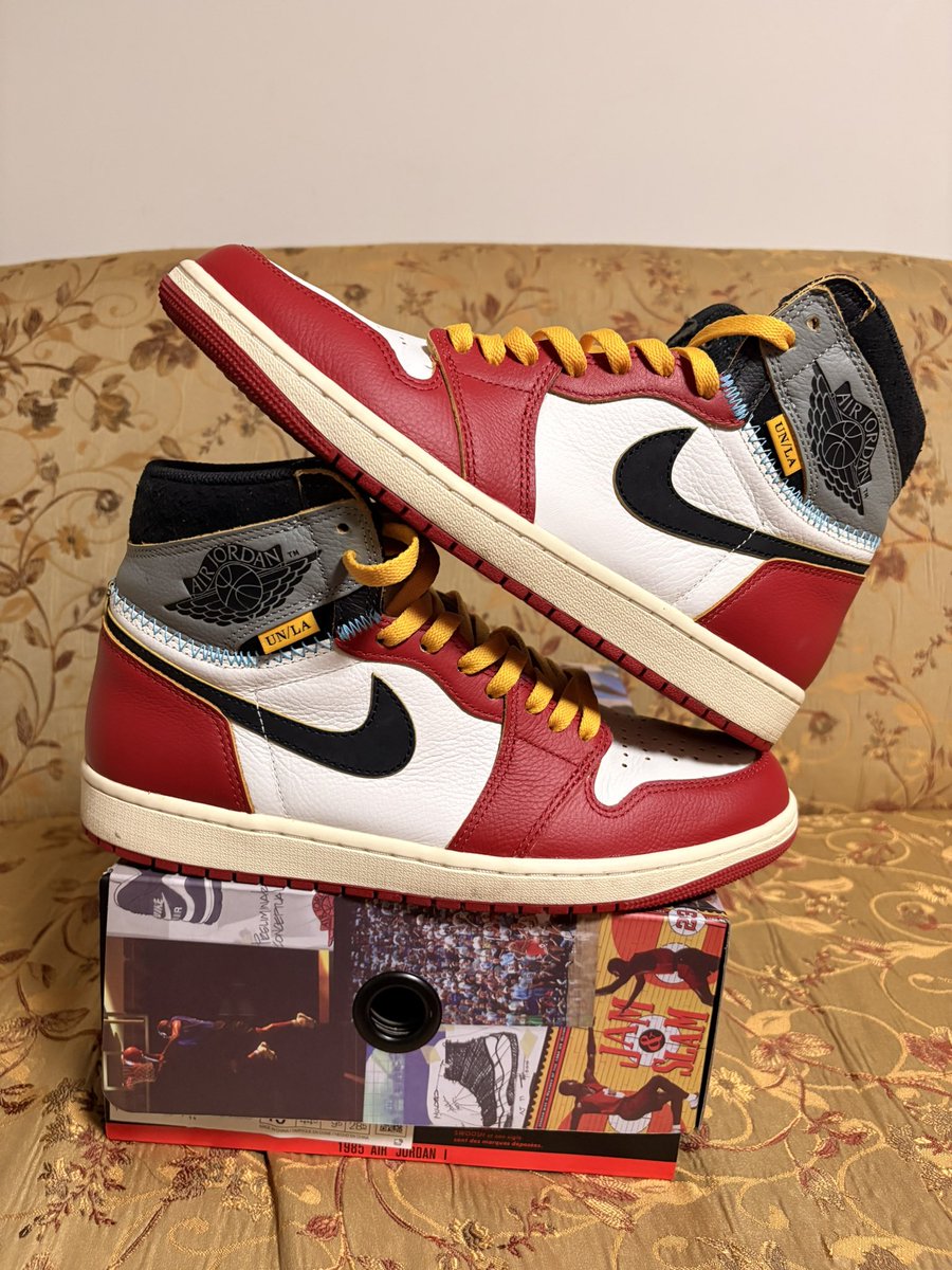 beforethedrip's tweet photo. Jordan 1 Union Chicago/Shadows 
Size 10.5
Pre-Owned

$175 shipped https://t.co/88Cstw0GyA