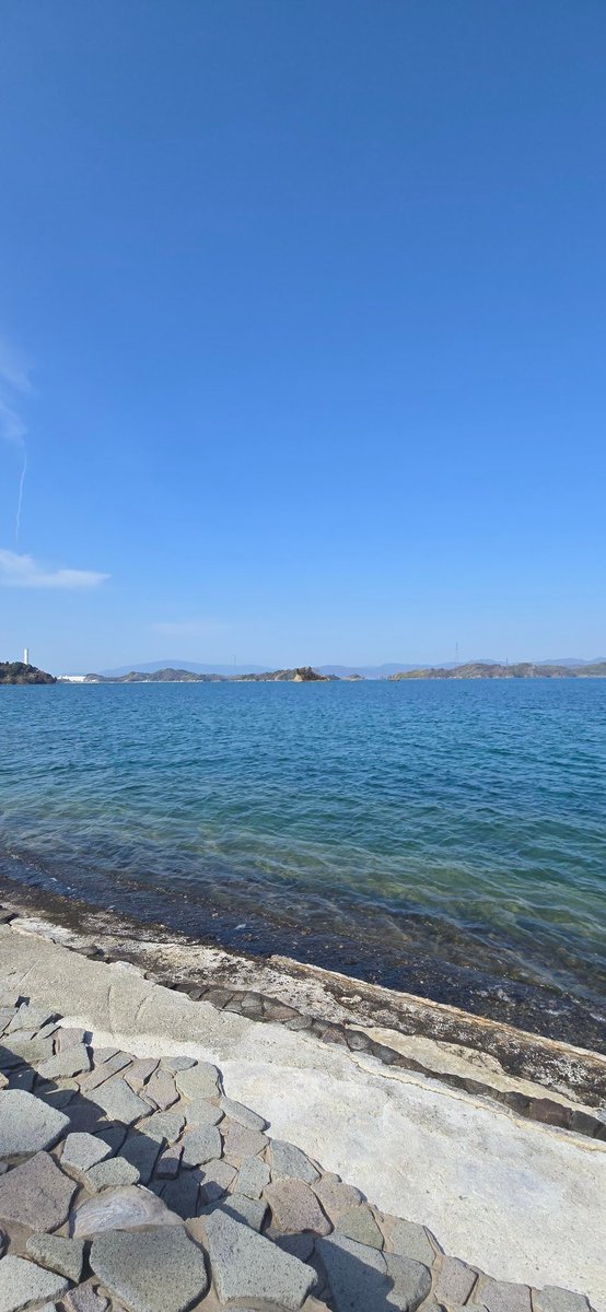 昨日、大崎上島から撮影した 瀬戸内海の風景 #まちゃお765