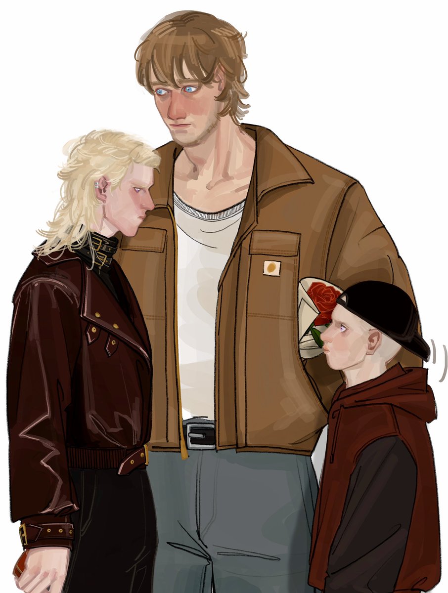 “Duncan is off work today, why are you still bothering him?”

“You won’t like the answer, brother. Stop following him around like a little pup.”

“Suspicious.”

#Dunkaerion 
(Just a normal weekend 😌)
(Give me your thoughts 😘)