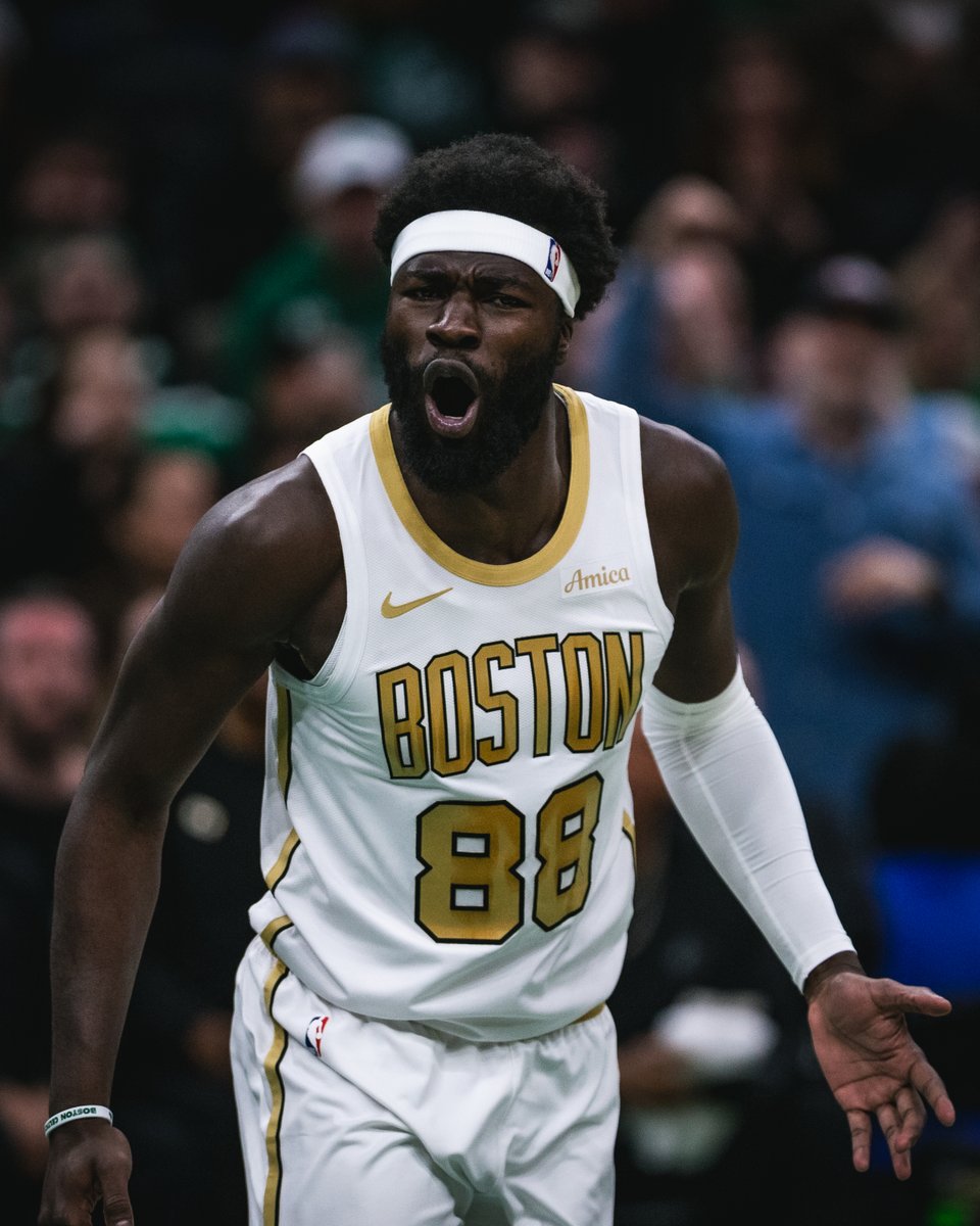 Only needed 13 minutes to get a double double 💪