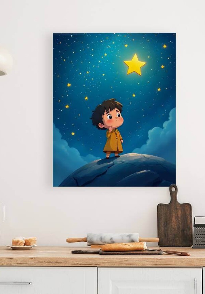 Esmonbijouart's tweet image. Stargazing has never looked so magical! ✨ Stellara 17 captures a dreamer gazing at the cosmos. Digital artwork by Esmonbijouart. Add whimsy to your space. Explore the link! #Digital Art #Cosmic Art #Whimsical Dreams