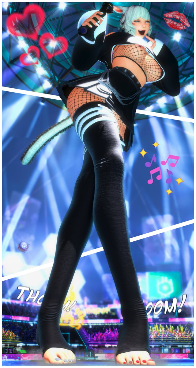 Macro Miqo'te March #1: Popstar