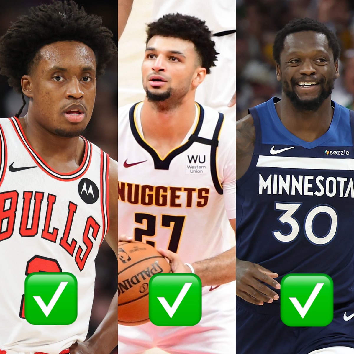 FireDFS1's tweet photo. 3 of 4 NIGHT! WINNERS.
If you tailed, you smiling 😏

Collin Sexton 15.5 Pts “O” ✅ 
Jamal Murray 3.5 Rebs “O” ✅ 
Julius Randle 20.5 Pts+Reb “O” ✅ 
Paolo Banchero 4.5 Asts “O” ❌

HIT 💚 Tap if you tailed https://t.co/1mF7KQmgcu