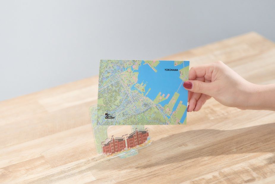 2号館1階に期間限定で 地図柄グッズ専門店「Map Design GALLERY」が
