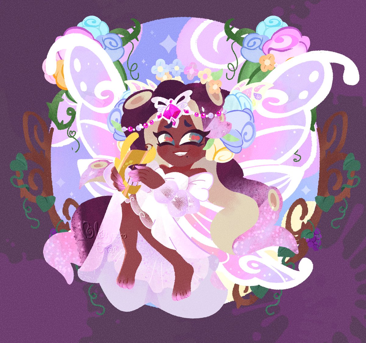 blossomm_star__'s tweet photo. And so I did ^w^Being #MAR1na day, I felt it was a good day to get this done :3

🏷️
#splatoon3 #splatoonart #cookierunkingdom #eternalsugarcookie https://t.co/lMWE60G9Ze