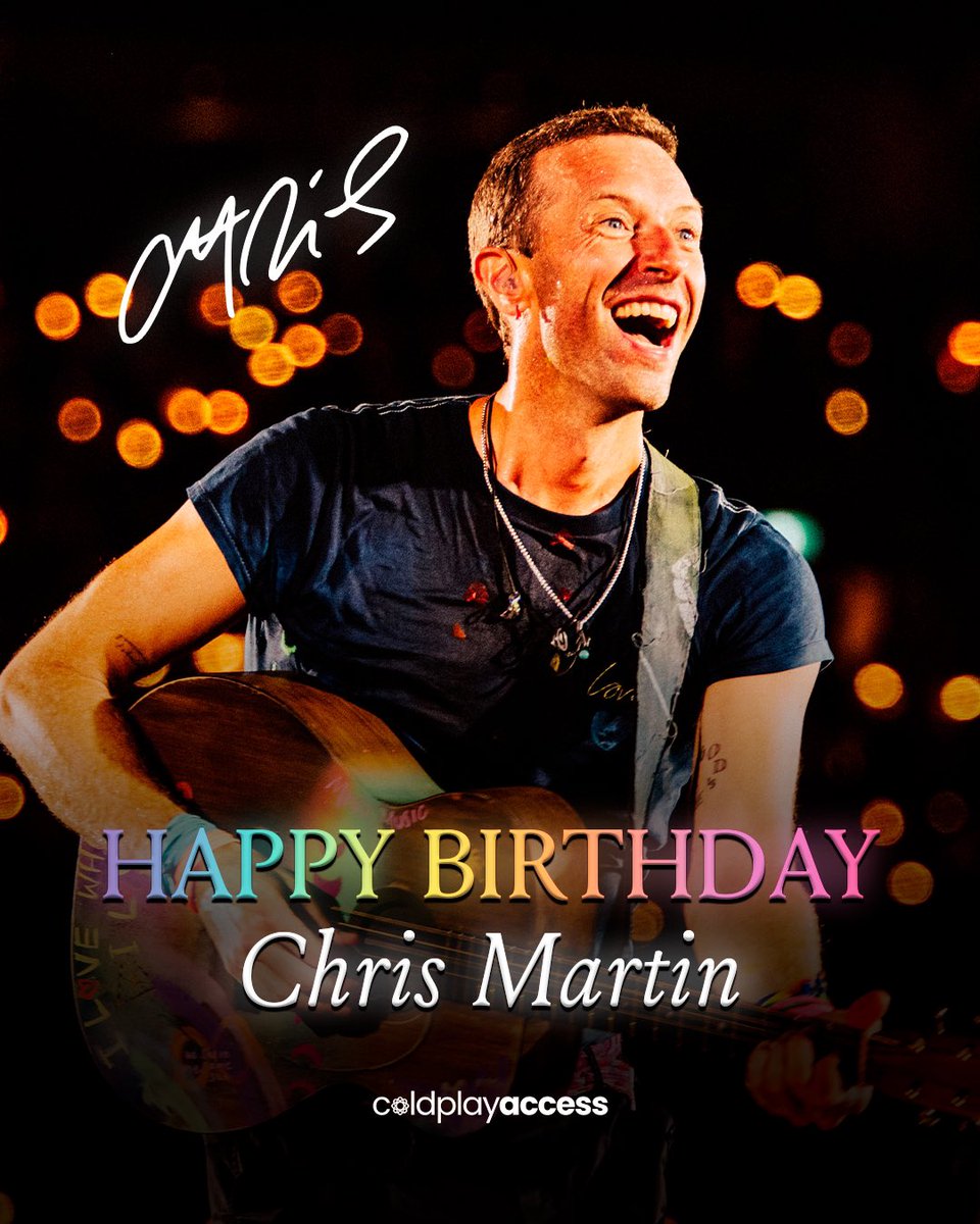 Coldplay Access tweet media