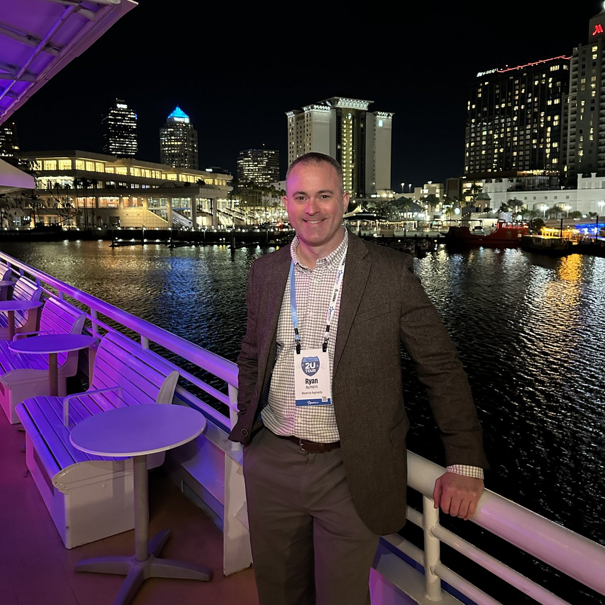 RyanAumann's tweet photo. Great evening aboard Yacht StarShip for BlueStar’s 2U Tour in Tampa! #BlueStar2UTour

Enjoyed a session on AI &amp; personal branding, plus a tech expo with the latest in hardware, software, and device management.

@Think_BlueStar @elotouch @ZebraTechnology  @Esperdev @StarMicronics https://t.co/c0YoLNrlIZ
