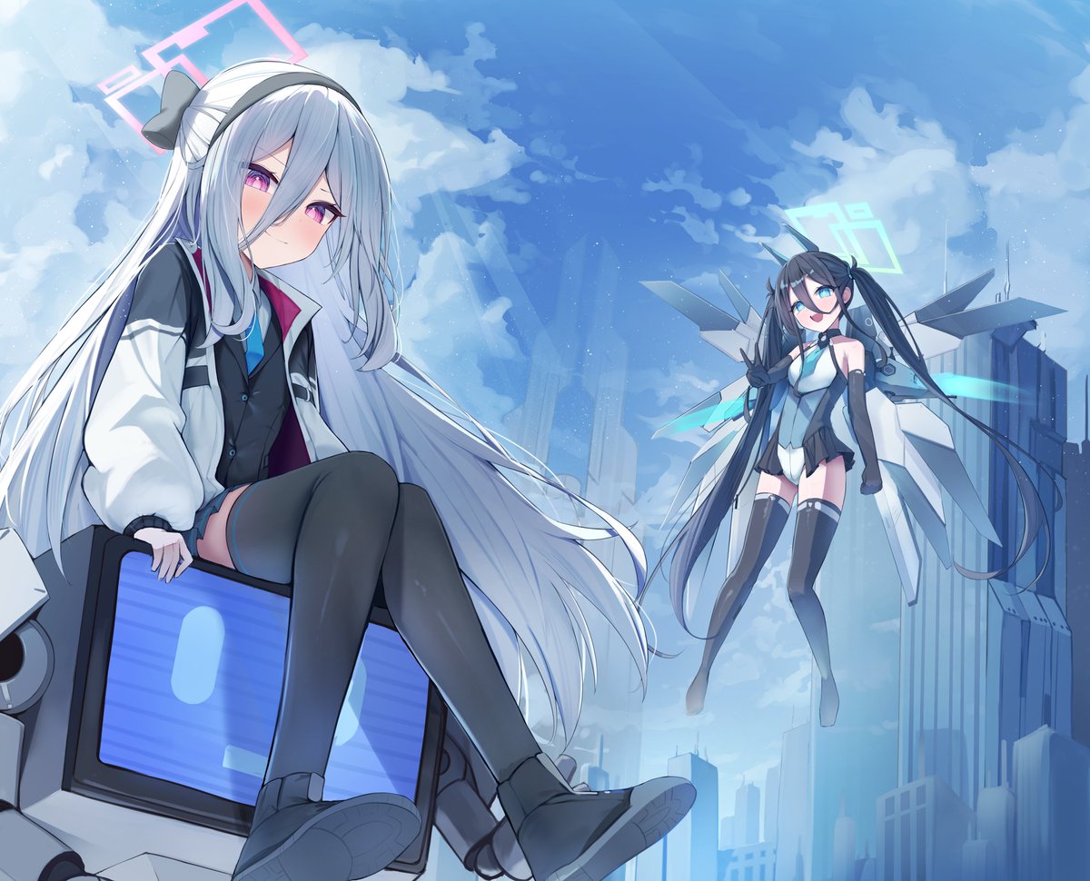 ブルーアーカイブ #ブルアカ ケイとアリス!