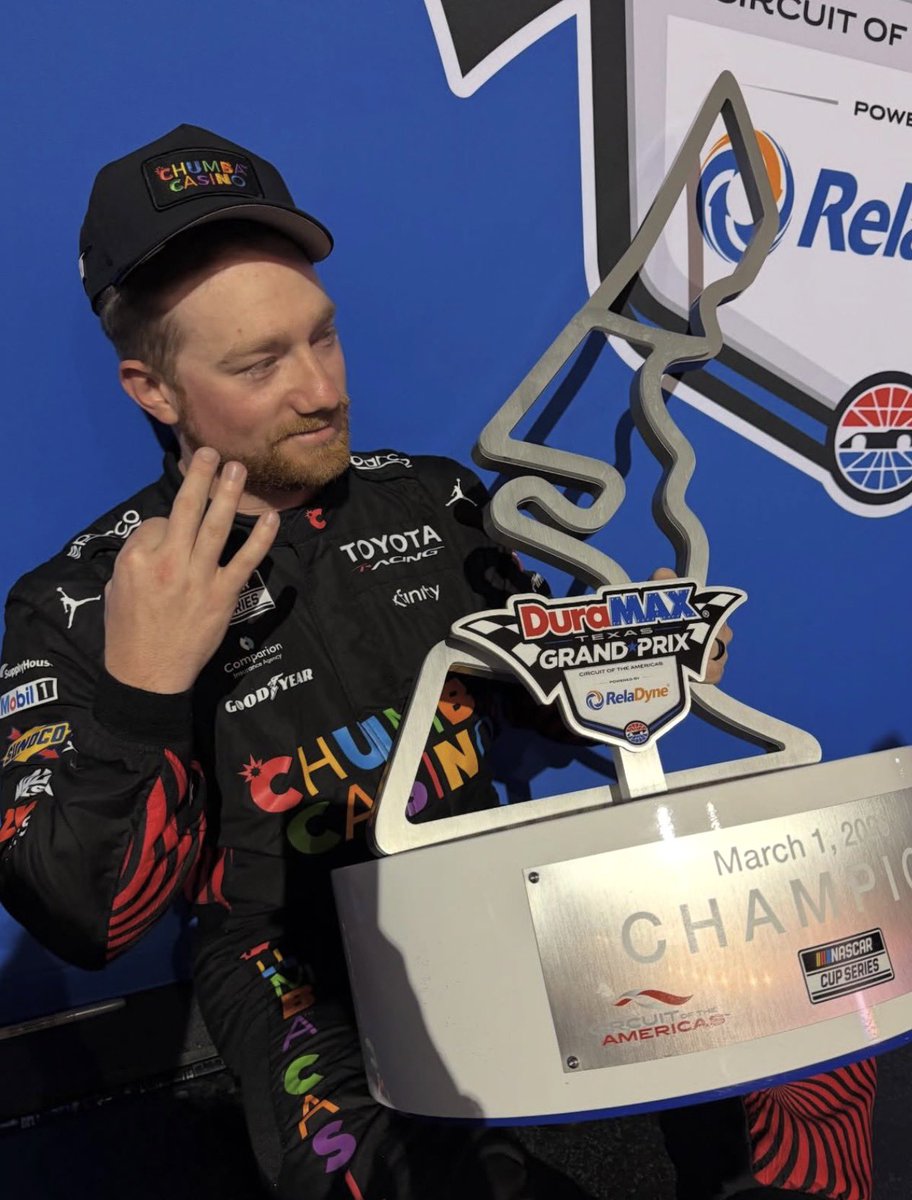 MJ’s got another three-peat 🏆🏆🏆

For the first time in history, Tyler Reddick and Michael Jordan’s 23XI Racing have won three straight NASCAR races.