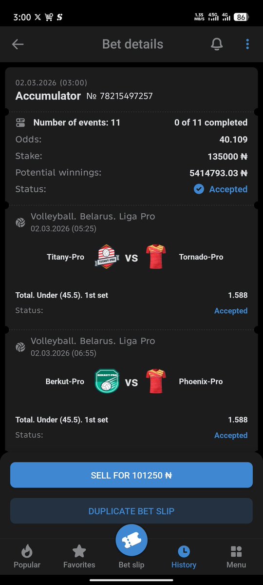 20 first people to engage drop aza for 3k each picking randomly ✅

TENNIS 🔞 

#1XBET

100K TO WIN 5M

Booking Code 👉 TGCP7

Register here 🔥🔥👇

bit.ly/40mV38i
bit.ly/40mV38i

Make sure u stake ✌️

 Promo code : HENRY1XB