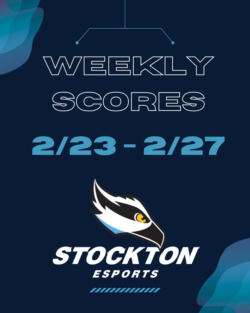 Stockton Esports tweet media