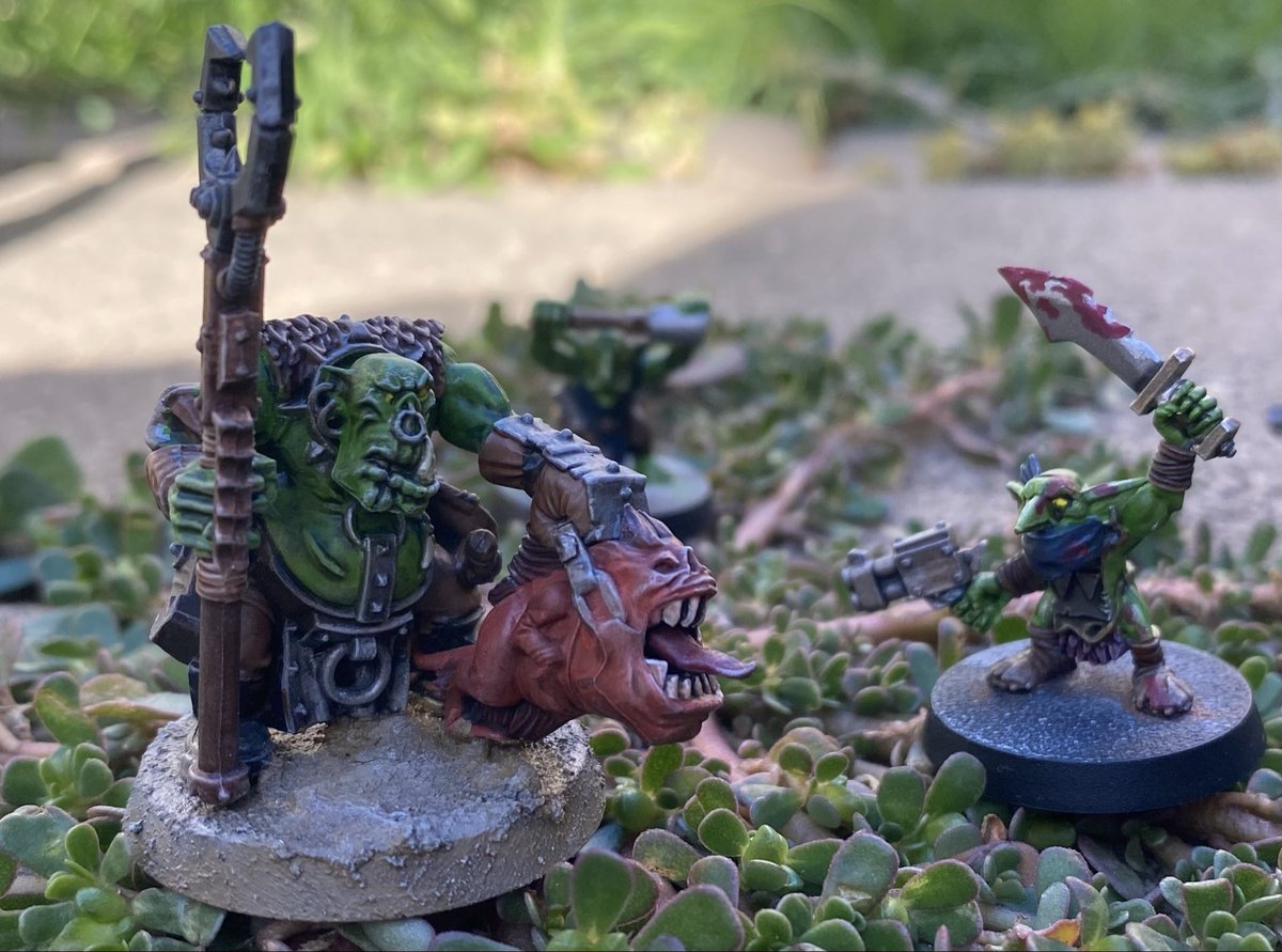 SaskiaFig's tweet photo. Orc #warhammer40k https://t.co/nGNmE1xS73